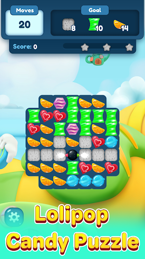 Lolipop Candy Puzzle game Screenshot 2