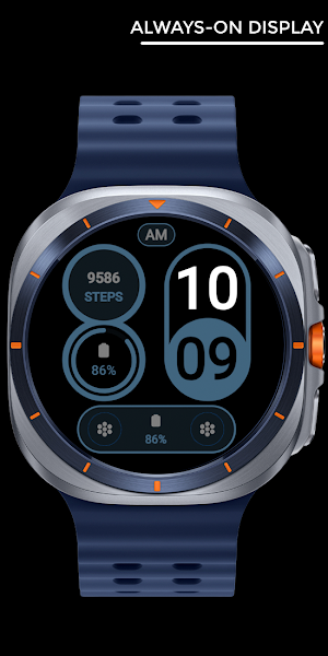 Night 32D - Digital Watch Face Screenshot 2