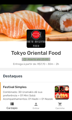 Tokyo Oriental Food Screenshot 0