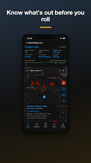PowerOutage.com Lineman Screenshot 0