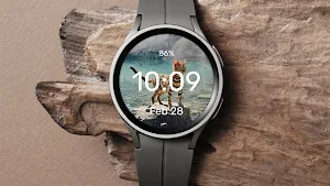 Tiger in a cat - Watch Face Screenshot 1