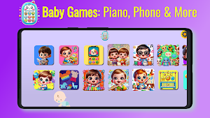 Baby Games: Baby Piano & Phone Screenshot 0