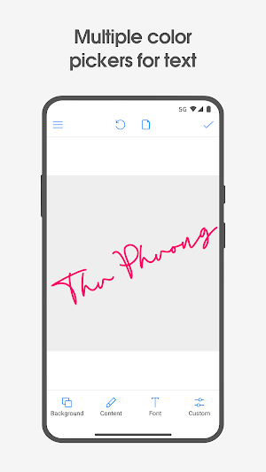 Signature Maker For My Name Screenshot 2