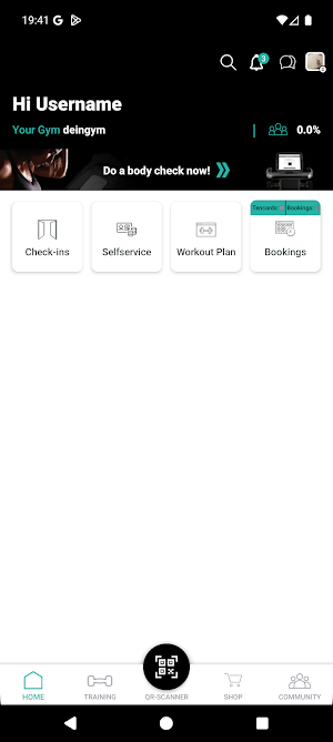 deingym. Screenshot 1