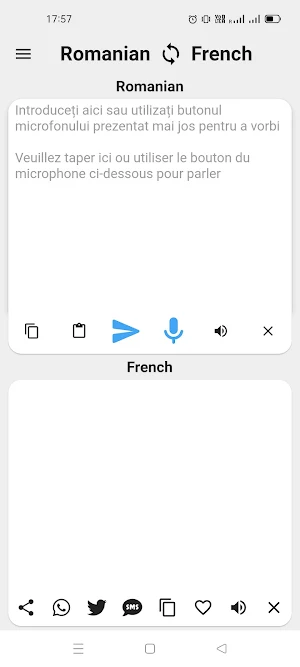 Romanian To French Translator Screenshot 0