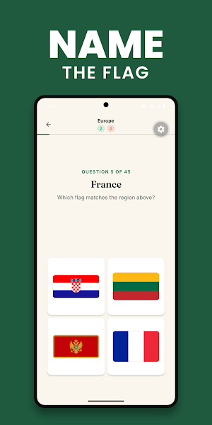 TerraQuiz: Flags & Maps Screenshot 1