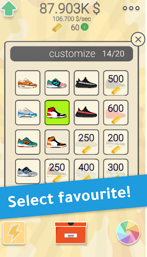 Sneaker Tap - Game about Sneakers Screenshot 3