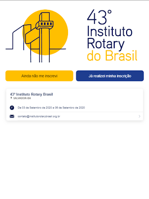 44º Instituto Rotary Brasil Screenshot 2