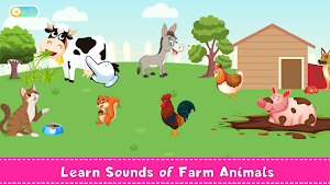 Animal Sound for kids learning Screenshot 3