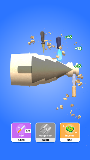 Idle Carving Screenshot 2