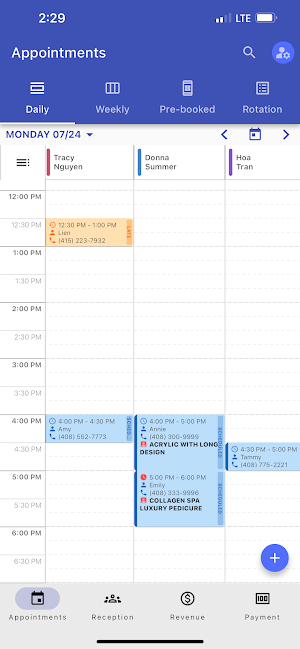 SalonXpress Screenshot 3