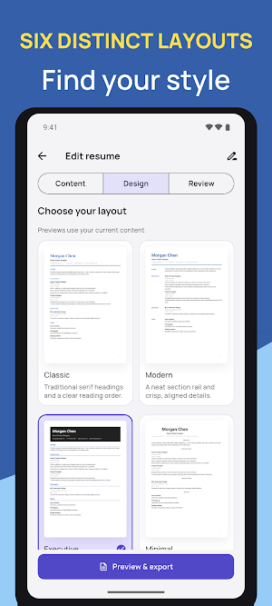 AI Resume: CV Builder Screenshot 1