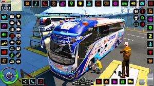 Offroad Euro Bus Driving Games Screenshot 3
