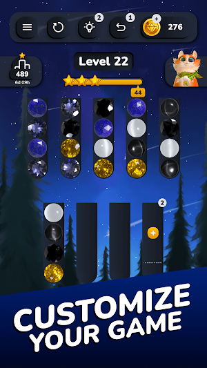 Dazzly Sort: Diamond Puzzle Screenshot 3