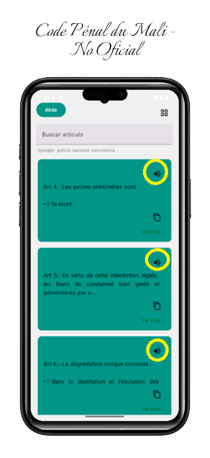 Code Pénal du Mali Screenshot 0