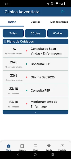 Clínica Digital Adventista Screenshot 1