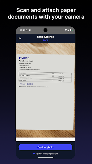 Purchase Order App: PO Tracker Screenshot 3