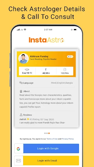 InstaAstro Astrologer: Live Chat –Talk to Astro Screenshot 3