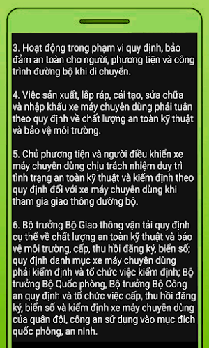 Luat Giao Thong Screenshot 3