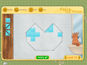 Felia legt Fliesen Screenshot 2