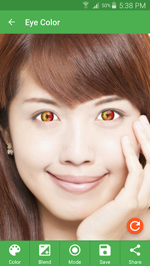 Eye Color Changer Screenshot 3