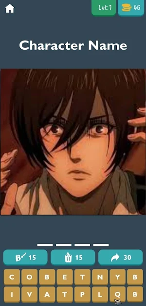 Attack on Titan Quiz Screenshot 3