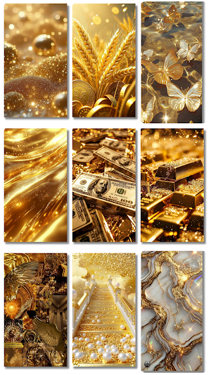 Gold Live Wallpaper Screenshot 2