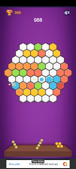Hexa Match Tiles! Screenshot 1