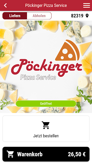 Pöckinger Pizza Service Screenshot 0