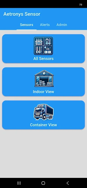 Aetronys Sensor Screenshot 1