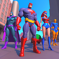 Super rope hero powers iron 3D