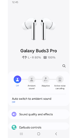 Galaxy Buds3 Pro Manager Screenshot 0