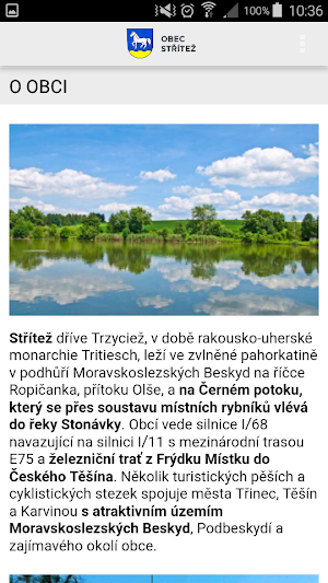 Obec Střítež Screenshot 1