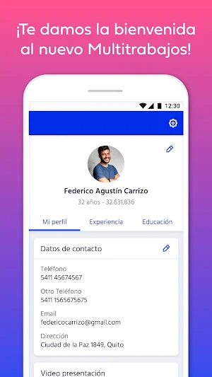 Multitrabajos: búsquedas de empleo Screenshot 0