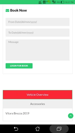 SP Car Rentals - Self Driving  Screenshot 0