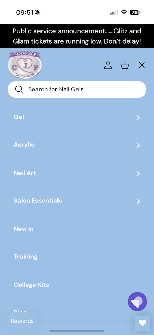 CJP Nail Systems Screenshot 0