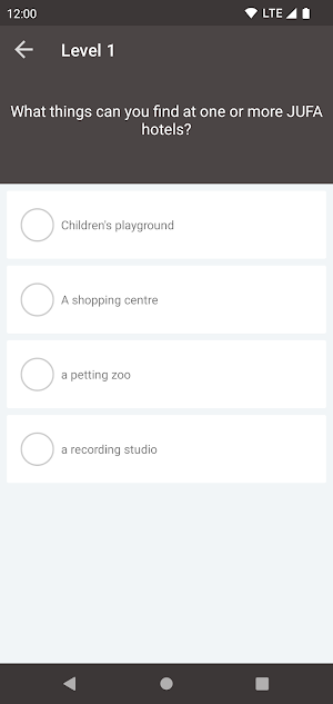 JUFA Hotels Learning Screenshot 2