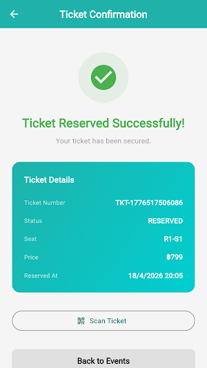 TickFair Connect Screenshot 3