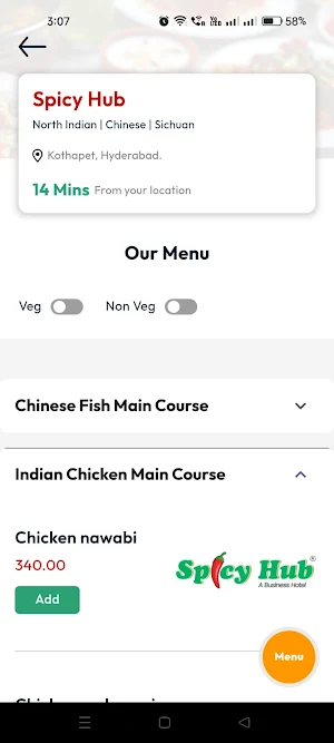 Spicy Hub Screenshot 2