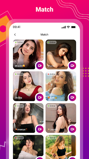 JoyCam -  Live Video Call Screenshot 2