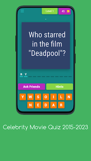 CELEBRITY: MOVIE QUIZ Screenshot 0