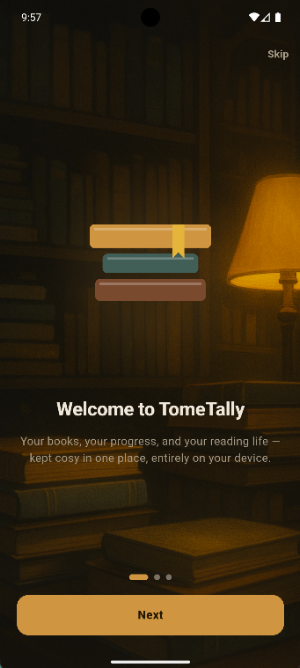 TomeTally: Reading Tracker Screenshot 0
