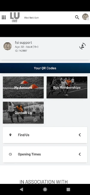 Leisure United Screenshot 1