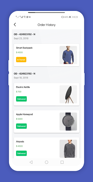 eBuy OnlineShopping Template Screenshot 2