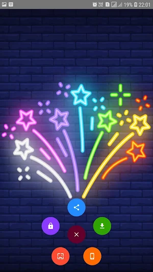 Neon Wallpaper Screenshot 1