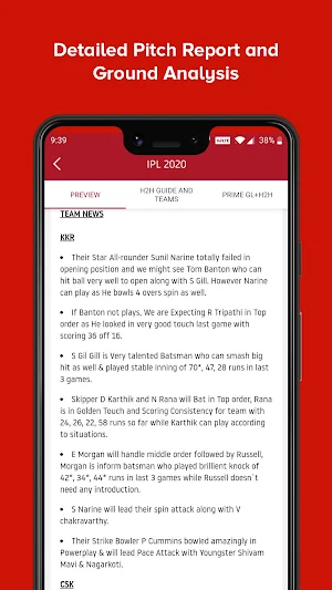 PP11 - Fantasy Teams for IPL, CPL, BBL, T20 Blast Screenshot 3