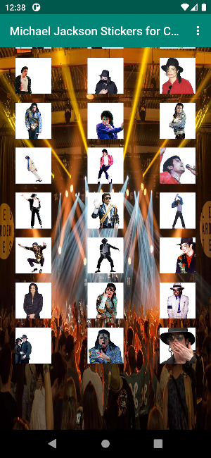 Michael Jackson Stickers Screenshot 3