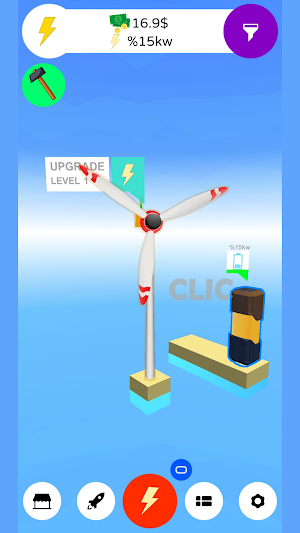 Wind Inc. Tycoon - Idle Game Windmill Simulation Screenshot 0