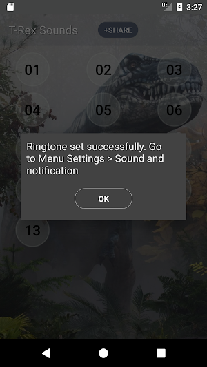 Tyrannosaurus Rex Sounds Screenshot 3