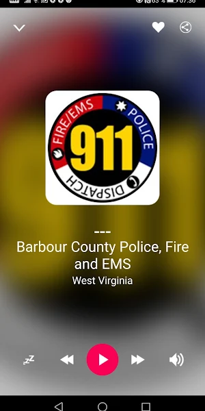Police Scanner Radio - West Virginia, USA Screenshot 2